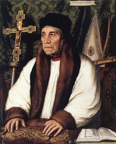 Hans holbein the younger Portrat des William Warham, Erzbischof von Canterbury